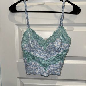 Tiger Mist Blue Floral Cami